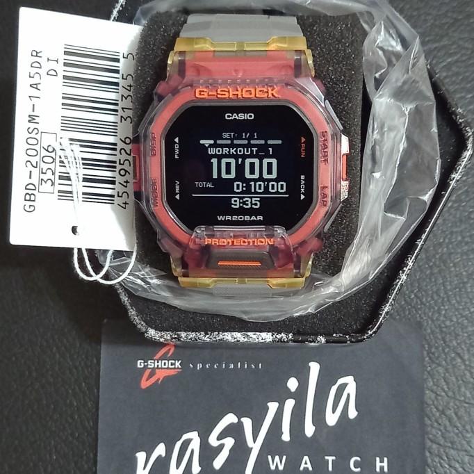 Best Seller Casio G-Shock Gshock Gbd 200Sm / Gbd200Sm - 1A5Dr / 1A5