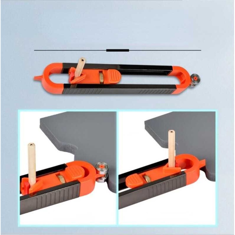 

ORI PENGUKUR KONTUR CONTOUR DUPLICATOR PROFILE COPY GAUGE COPY RULLER ALAT COPY BENTUK