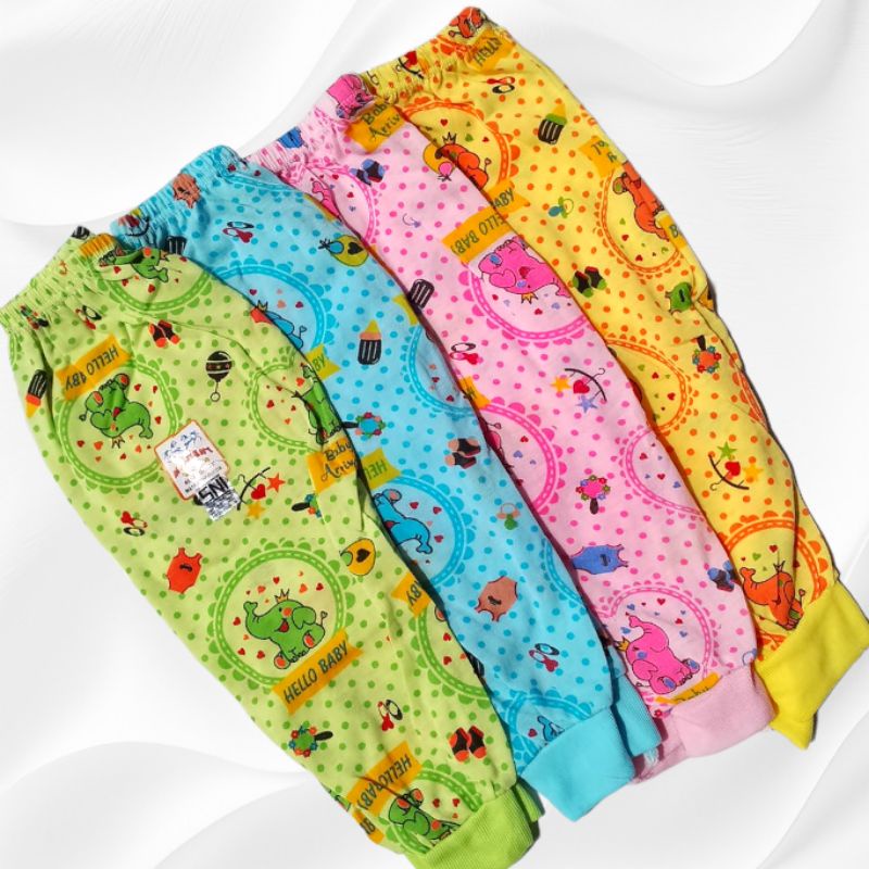 Celana Panjang Anak, MILLICENT Full Print All Size