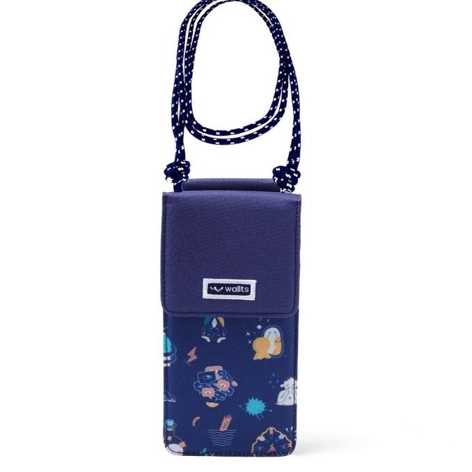 CUCI GUDANG Phone Wallet Pria Wanita Navy Wallts Dale Phone Wallet Esteem