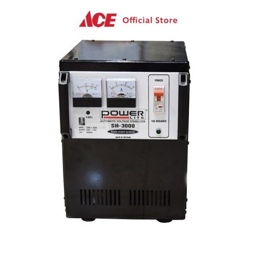 Best Seller Ace - Powerlite Analog Stabilizer Sh 3000 - Hitam