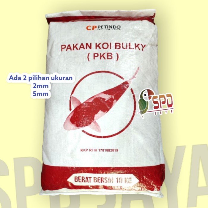 Terlaris Pakan Ikan Koi Bulky Pkb 10 Kg - Pelet Ikan Koi