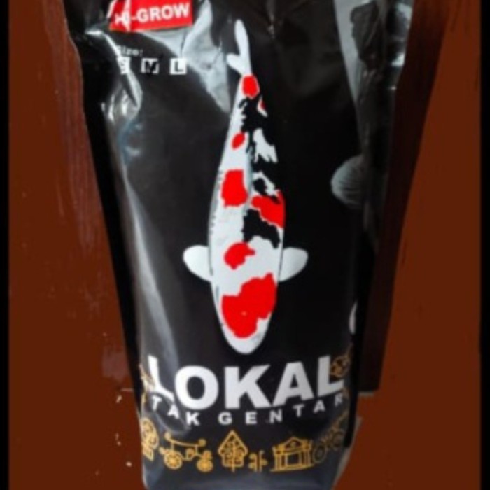 Terlaris Pelet Koi Lokal Tak Gentar / Pakan Koi Ltg