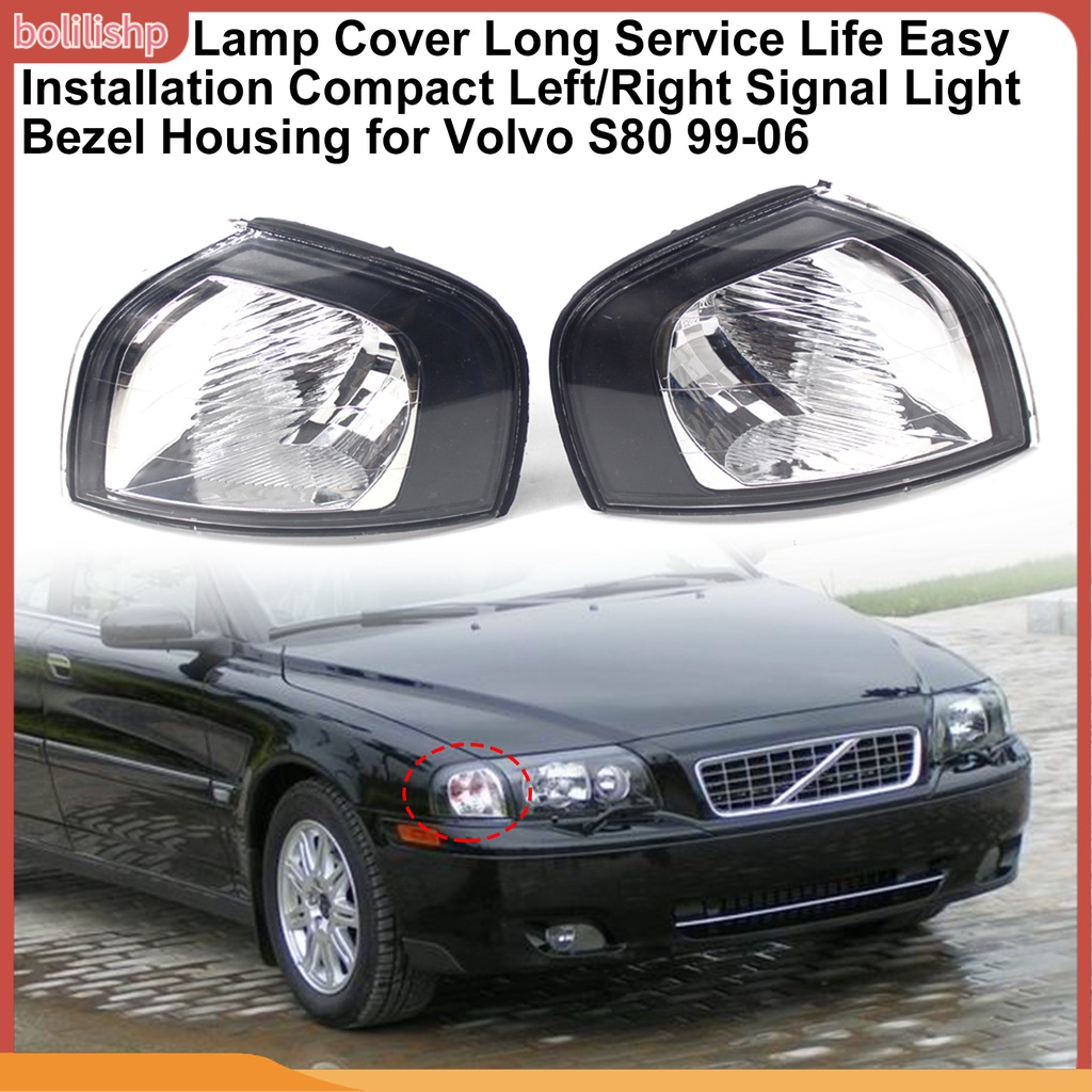 &lt;Bolilishp&gt; Cover Bezel Lampu Sein Kiri / Kanan 30655423 30655422 Untuk Volvo S80 99-06