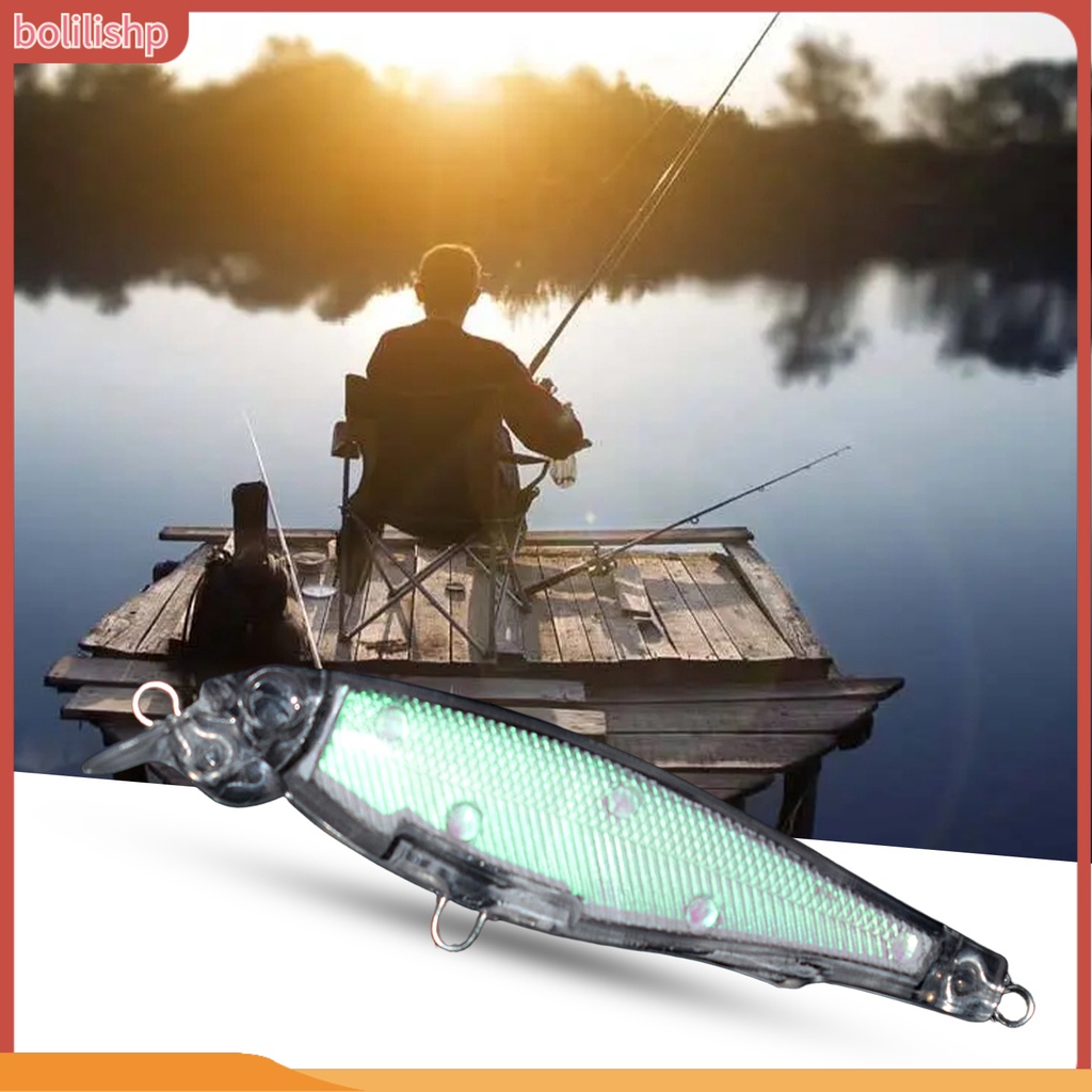 [Bolilishp] 8cm/6.2g Umpan Pancing Simulasi Umpan Embrionik Ikan Kecil Wobbler Universal Fishing Tackle Tidak Dicat Umpan Buatan Plastik Tenggelam Trout Lure Memancing Luar Ruangan