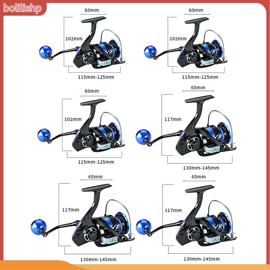 [Bolilishp] fishing Reel Rem Kokoh CNC Bola Pengolah Gagang Umpan Casting Lure Explosion Proof Gulungan Panjang Untuk Outdoor