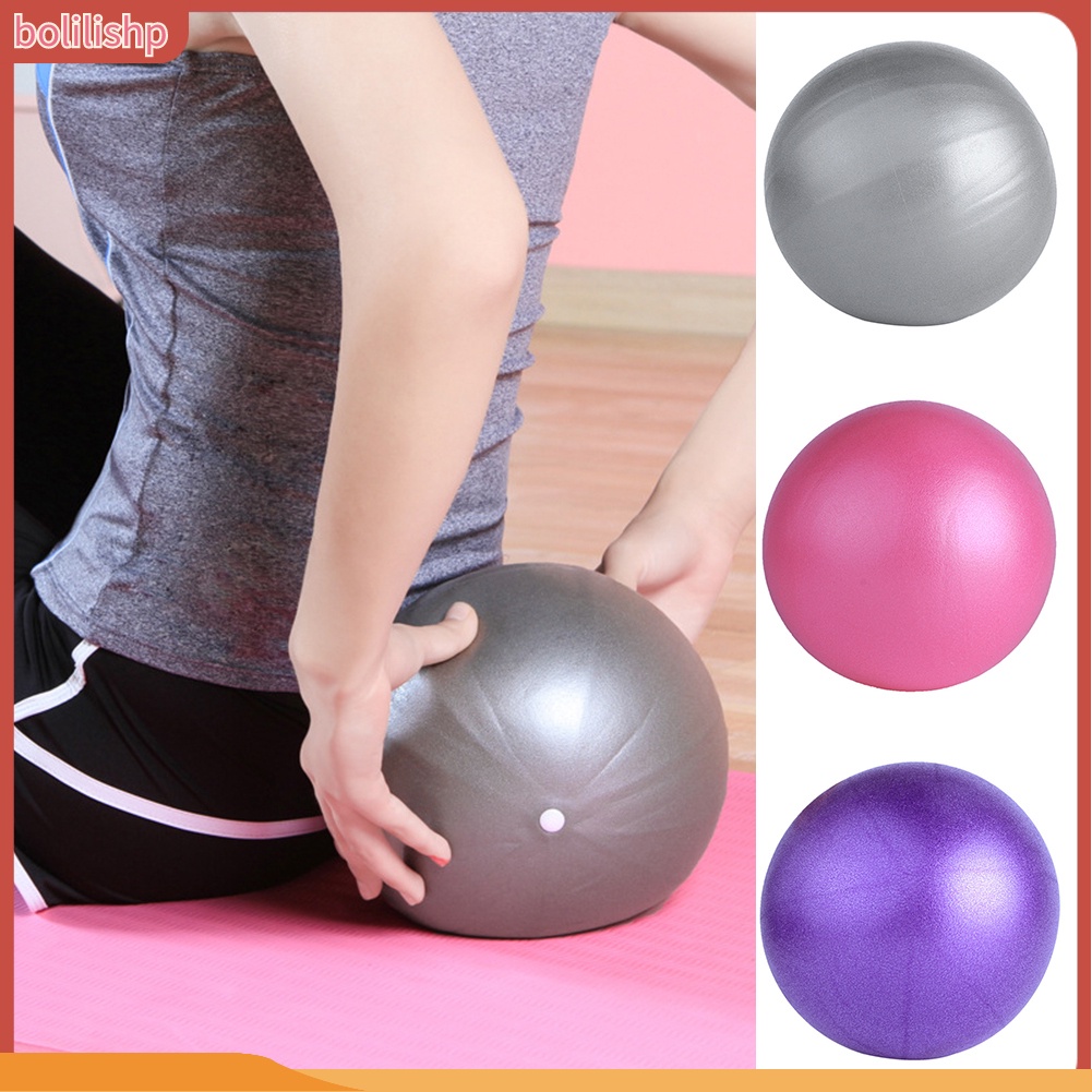 &lt;Bolilishp&gt; Bola Yoga / Pilates / Fitness Mini Tebal Anti Ledakan Untuk Anak / Wanita