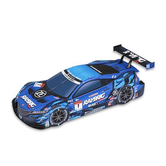 DIY Papercraft Lembar Kertas Pola 2020 Mobil Balap raybrig nsx gt 2019