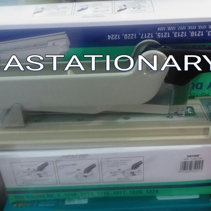 

STAPLER HEKTER BESAR JILID TENGAH & PINGGIR 12L/24 MERK JOYKO