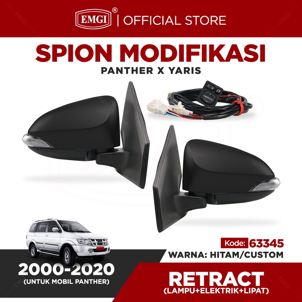 Modifikasi Spion Mobil Panther Touring housing Yaris / Vios - Lipat - 63345