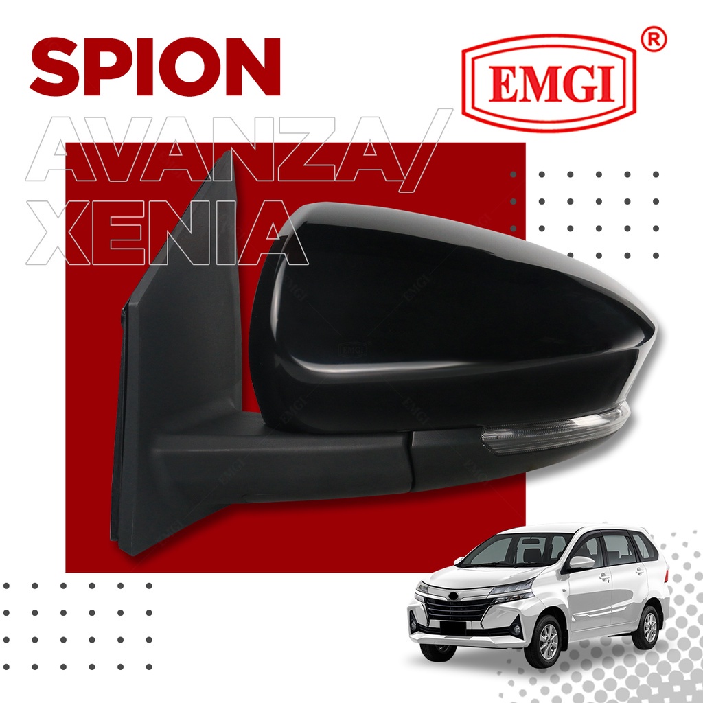 EMGI - Spion Mobil Avanza / Xenia 2019 s.d 2021 - Elektrik Lampu Hitam