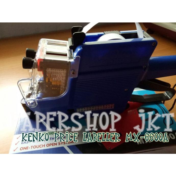 

Promo Hari Ini Kenko - Alat Label Harga Price Labeller Mx-6600A (10 Digits, 2 Lines)