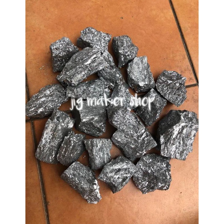 (Y➸UK♥) antimon import campuran untuk pengeras timah metal jig kadar 99,9%, 100g murah