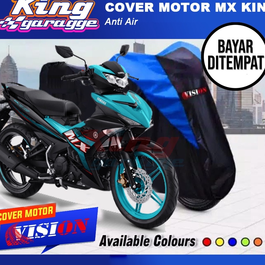 Terlaris Cover Motor Mx King/ Selimut Motor Yamaha Mx King /Jas Motor Mx King  Berkualitas /Sarung M
