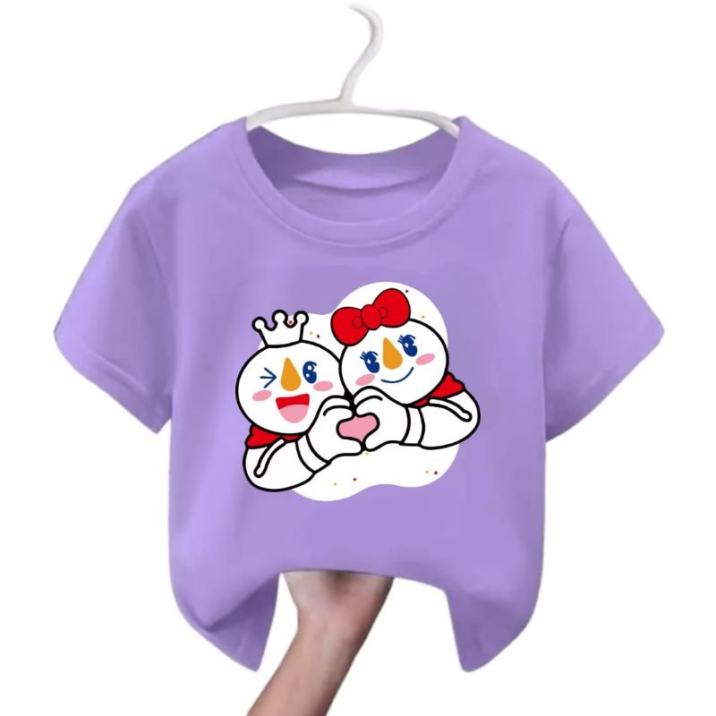 Baju Kaos Anak Cewek Cowok es cream MIXUE  Love Viral Terbaru Umur 1-12Tahun