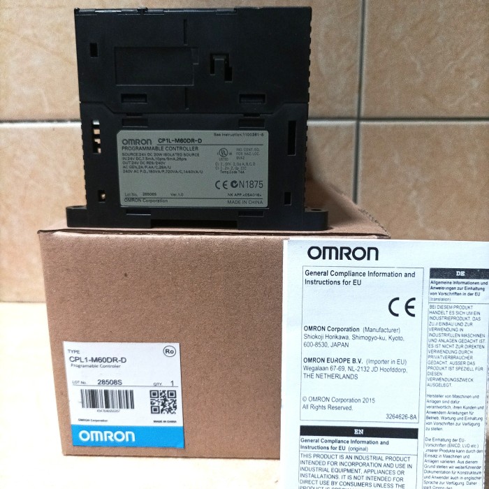 Plc Plc Omron Cp1L-M60Dr-D