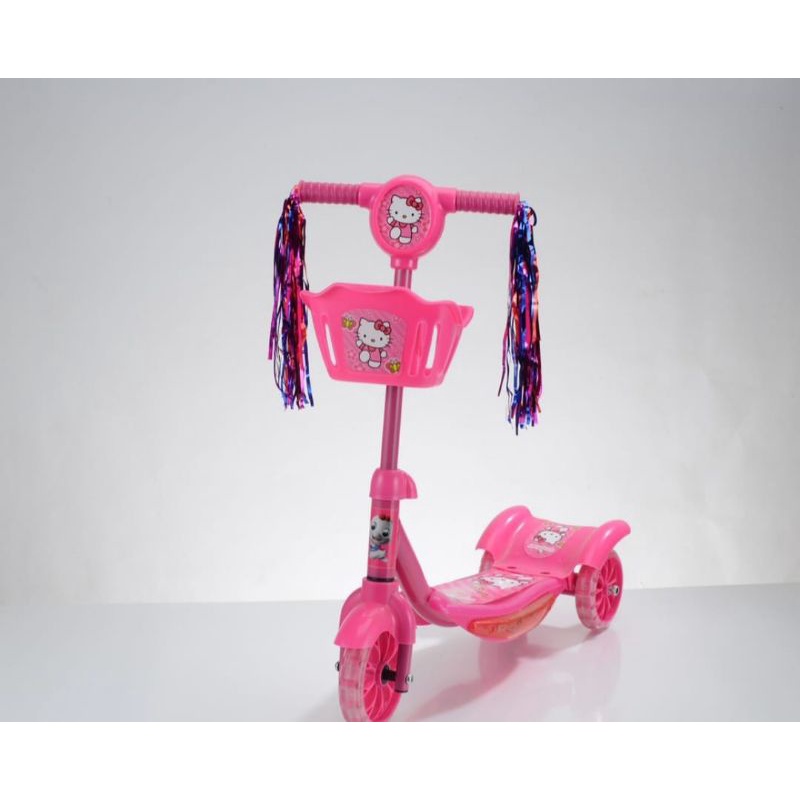 Skuter Keranjang Roda 3 Otoped Skuter Anak