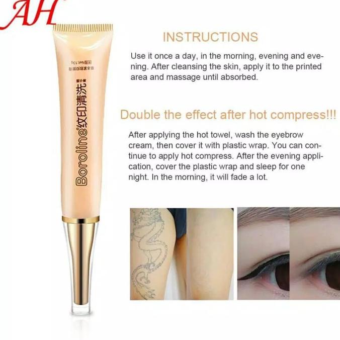 krim hapus tato sulam alis bibir permanent cream tattoo picosecond