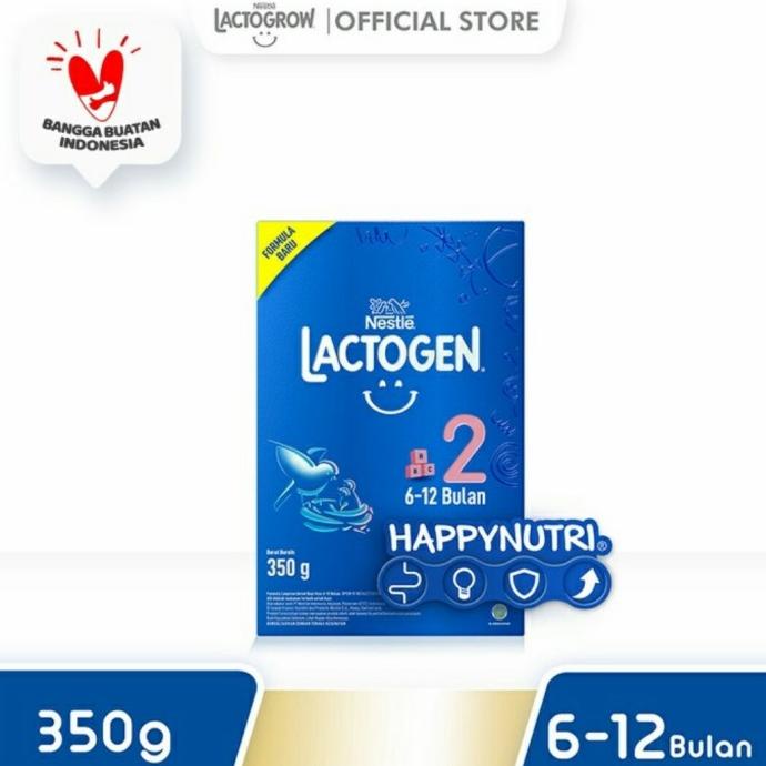 LACTOGEN 2 SUSU FORMULA 6-12 BULAN BOX 350 GRAM lge
