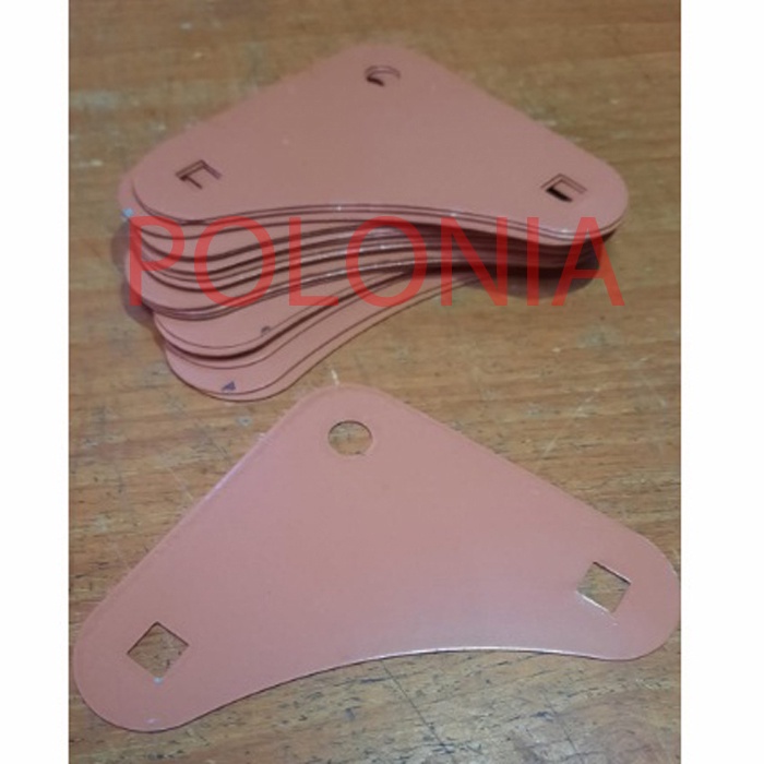 COD 20pcs Siku segitiga besi Lubang Lobang Plat Pelat Penyangga Rak Besi GROSIR ECER READY MEDAN