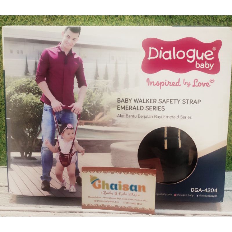 DIALOGUE BABY WALKER SAFETY STRAP EMERALD A4204