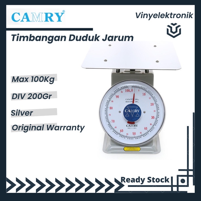 Camry Timbangan Duduk 100kg / Timbangan Jarum Camry 100 kg Original
