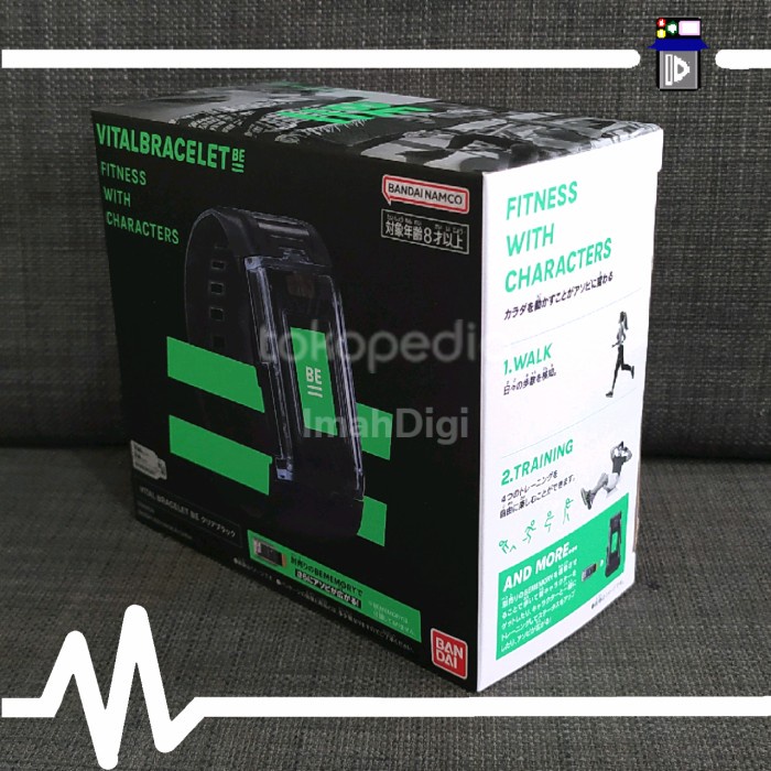 Vital Bracelet Be Clear Black