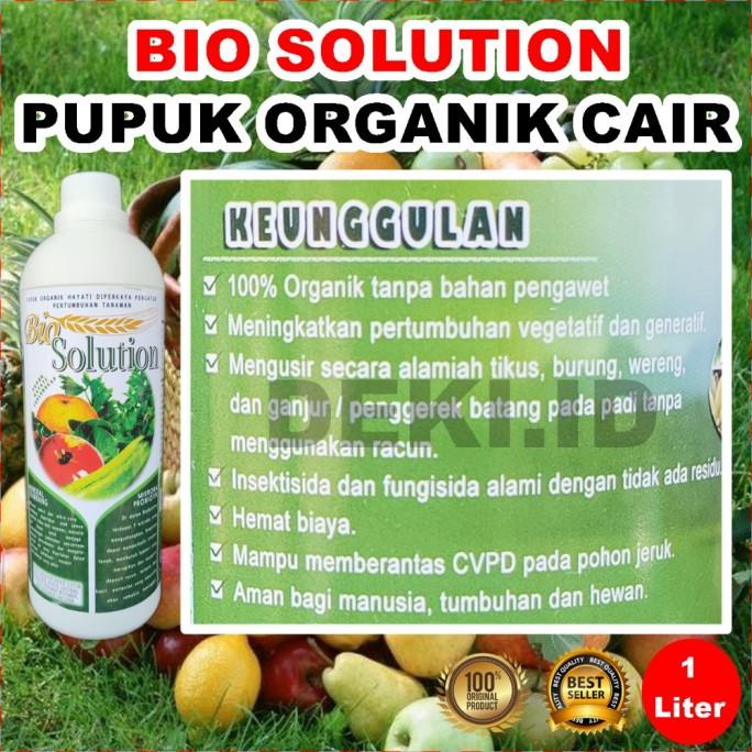 Bio Solution 1 L Pupuk Organik Cair POC Asam Amino Tanaman