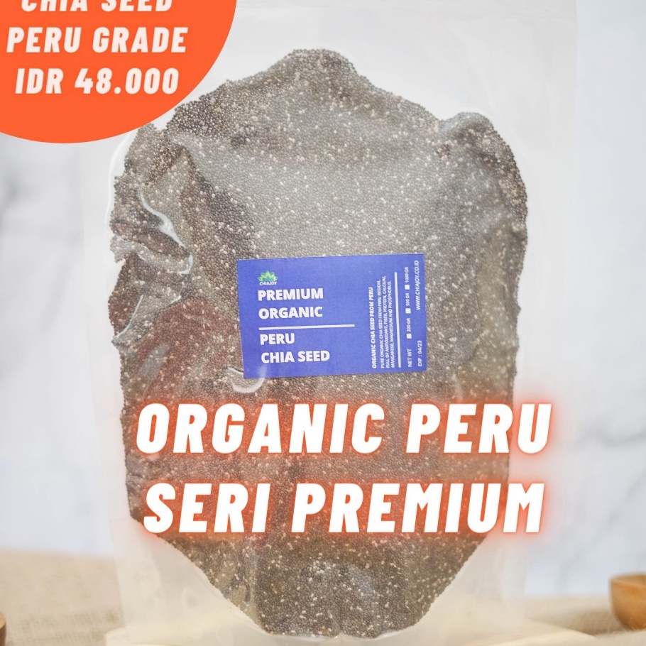 

sr✯Pasti Murah✢ [LAUNCHING PROMO] BLACK CHIA SEED 1 KG PERU ORGANIC I83