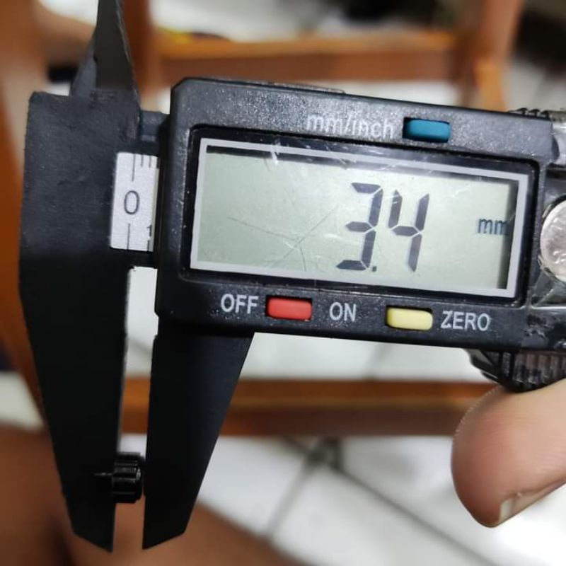 CROWN KNOP JAM TANGAN EXPEDITIONPUTARAN JAM 6.0x6.3x3.0MM HITAM