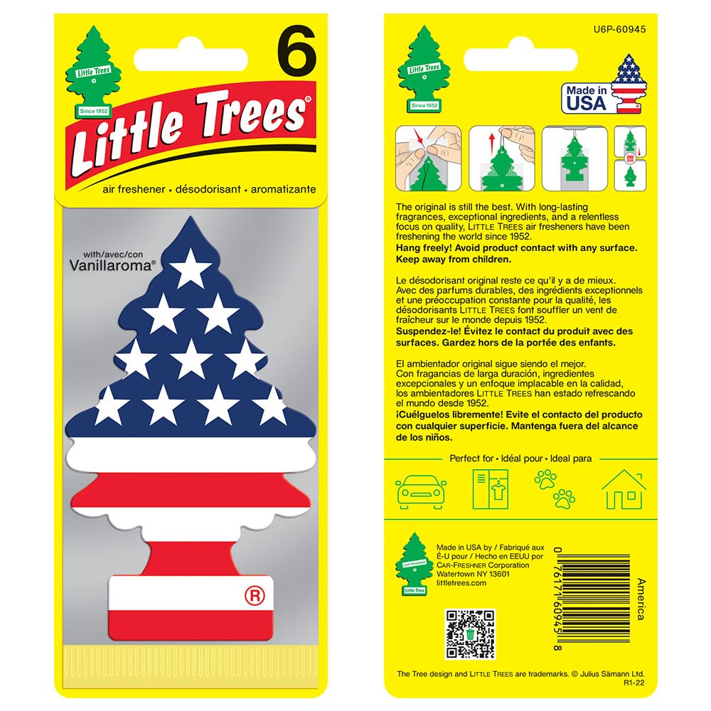 Parfum Mobil/Little Trees Vanila Pride Air Fresheners Gantung