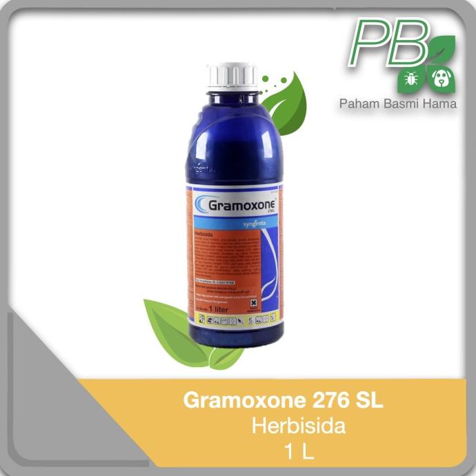 Gramoxone 276 SL - Gramokson - Herbisida Pembasmi Rumput & Gulma - 1 L
