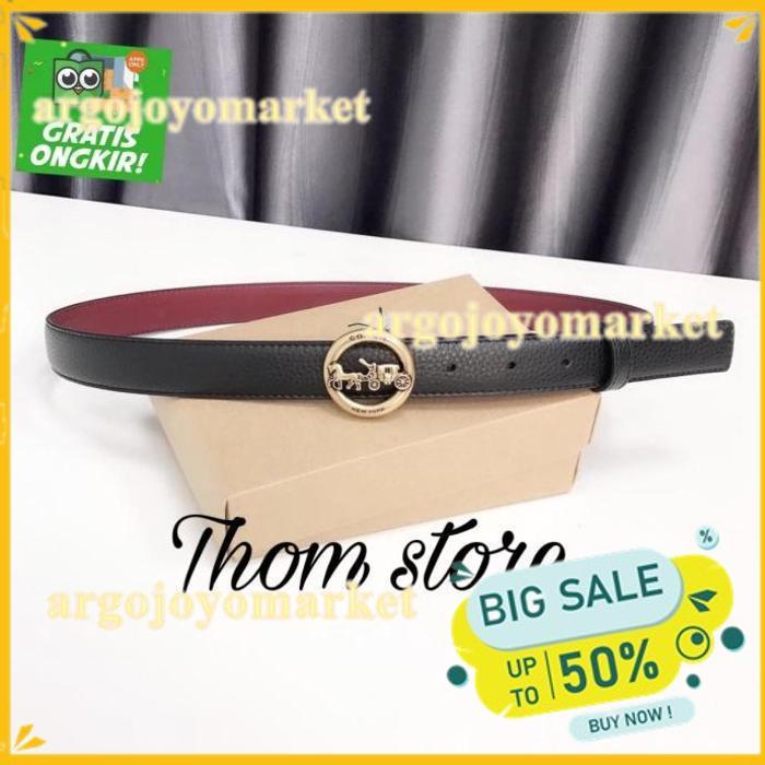 COACH BELT - IKAT PINGGANG SABUK LADIES WANITA  AUTHENTIC HOT DEAL