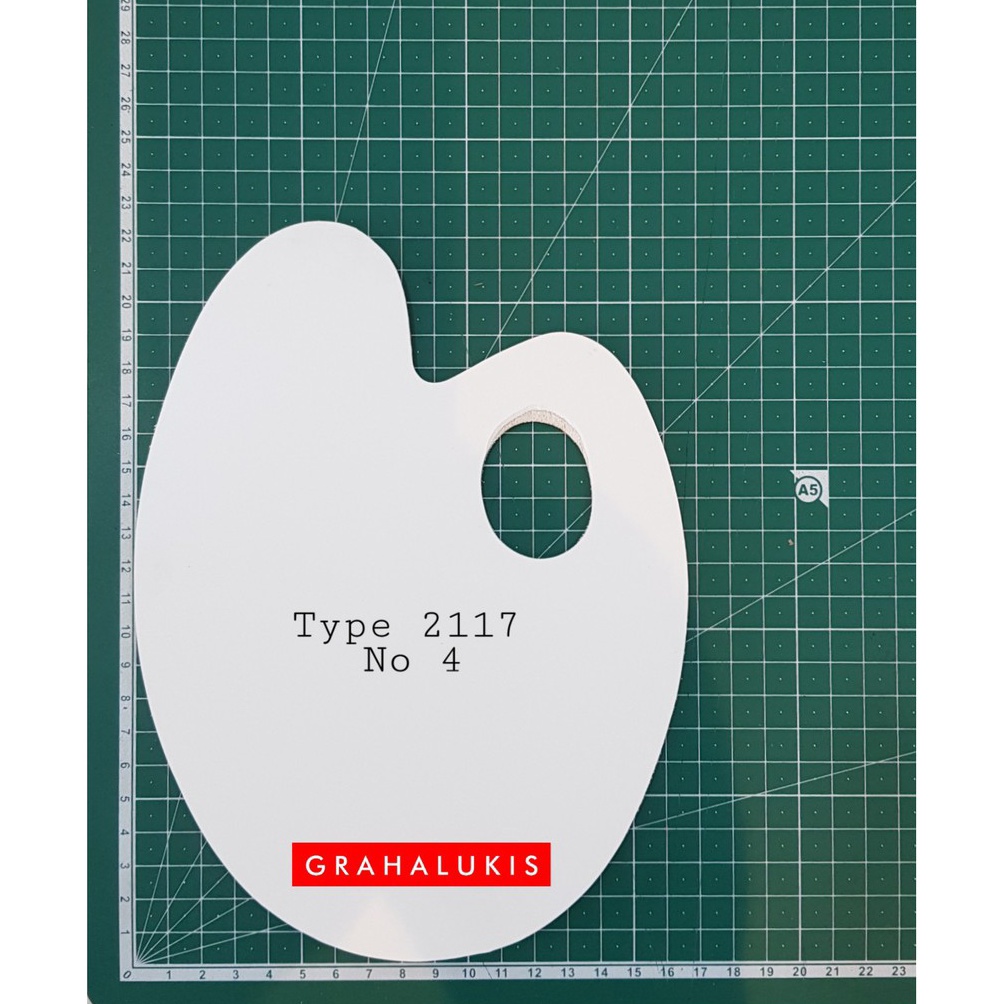 

COD Palet Cat Kayu Oval Type 2117 No.4 86