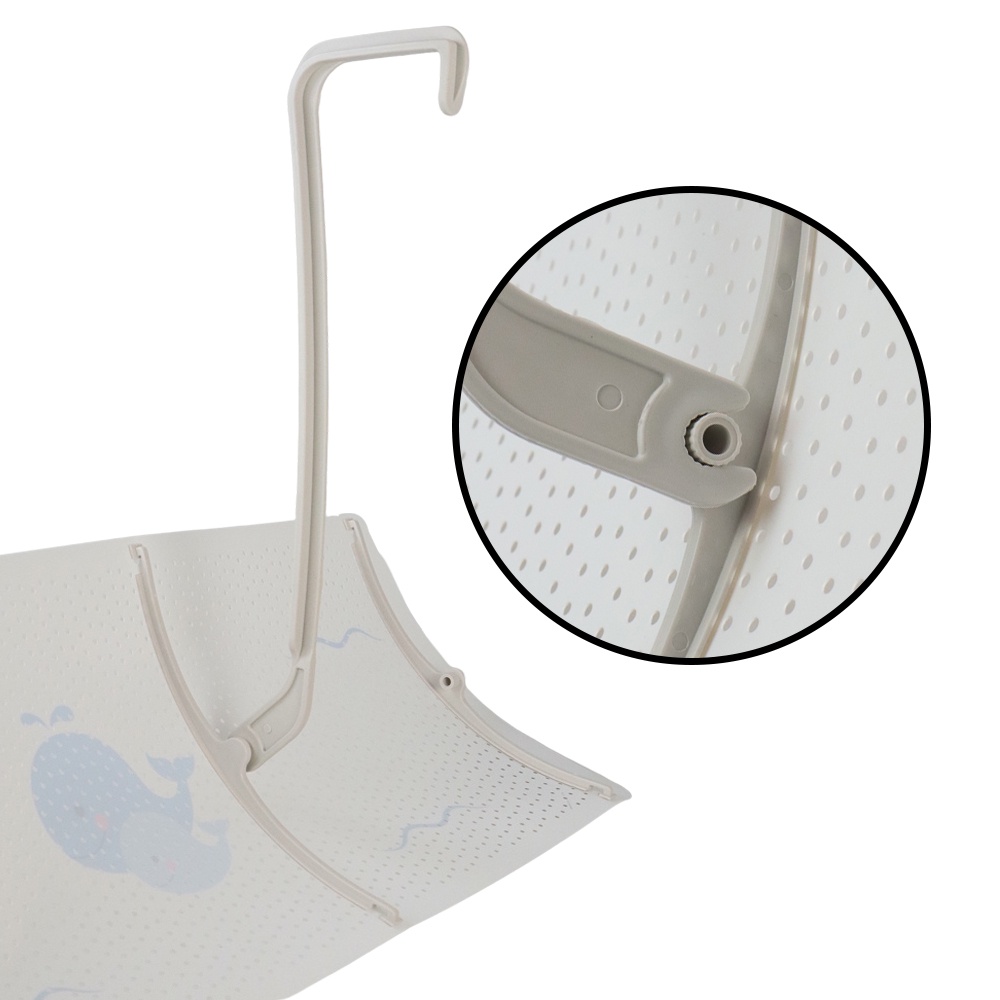 Gs8 HOUSEEN Cover Angin AC Adjustable Air Conditioner Windshield Deflector - YH-JJ-80 - White/Blue Or-i
