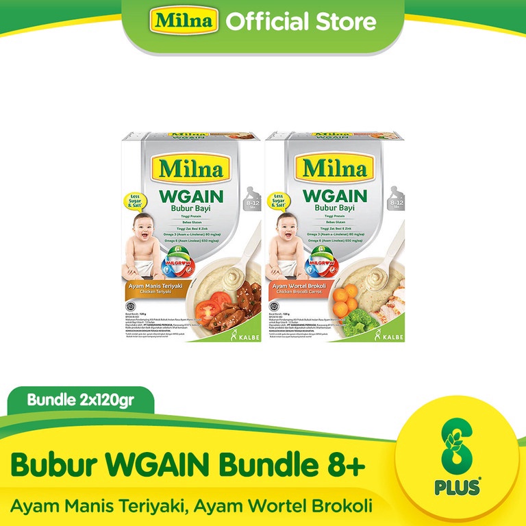 Murah meriah. Bundling Milna WGAIN 8+