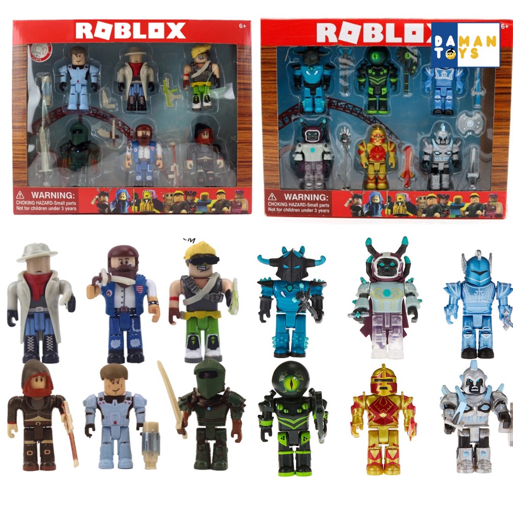COD Mainan Roblox Figure Set Figur Cake Topper Roblox murah 6748