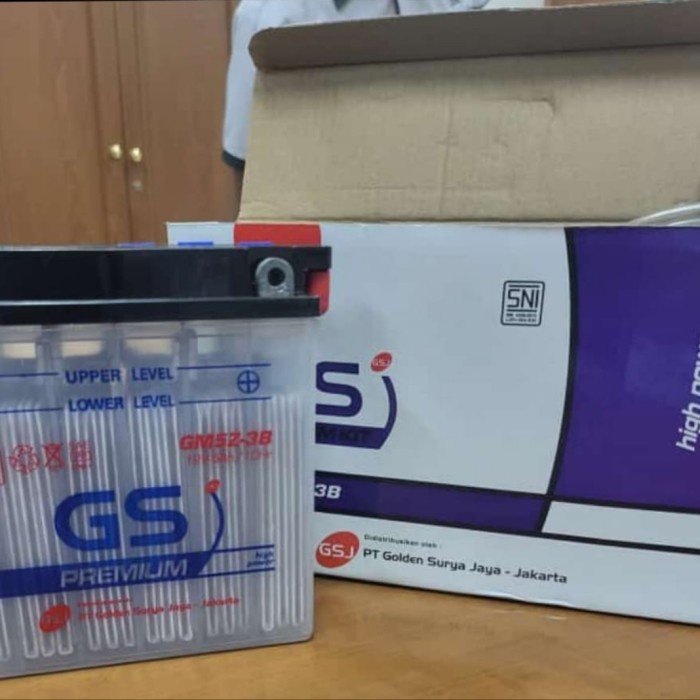 Best Seller Aki Accu Motor Gm5Z-3B Basah Supra Mio Vega Smash Gs J Gm5Z3B