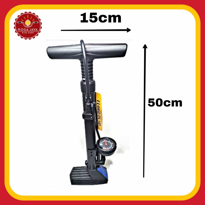 United Pm-8801 Pompa Ban Sepeda/ Motor Dengan Indikator Tekanan