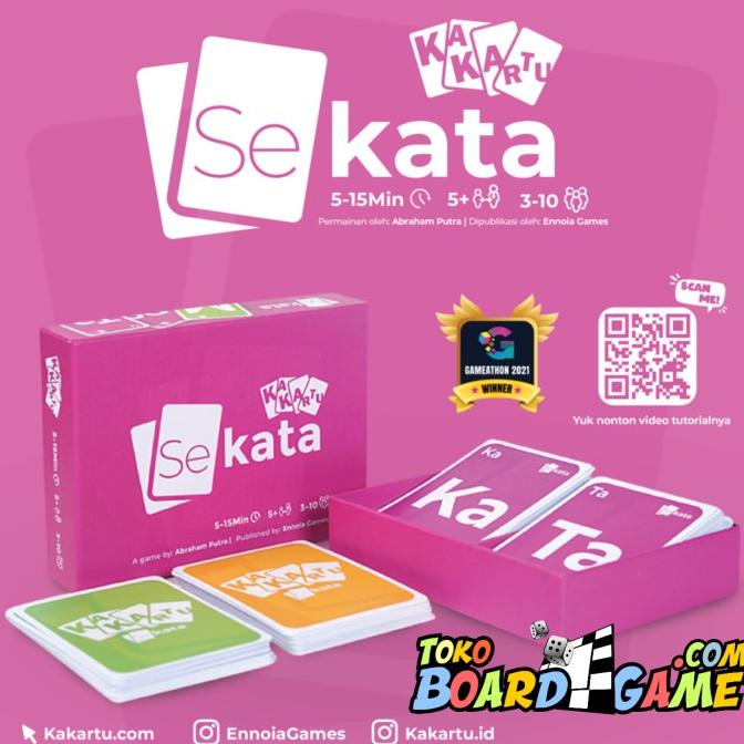 Kakartu Sekata Card Game - Permainan Kartu ( Original )