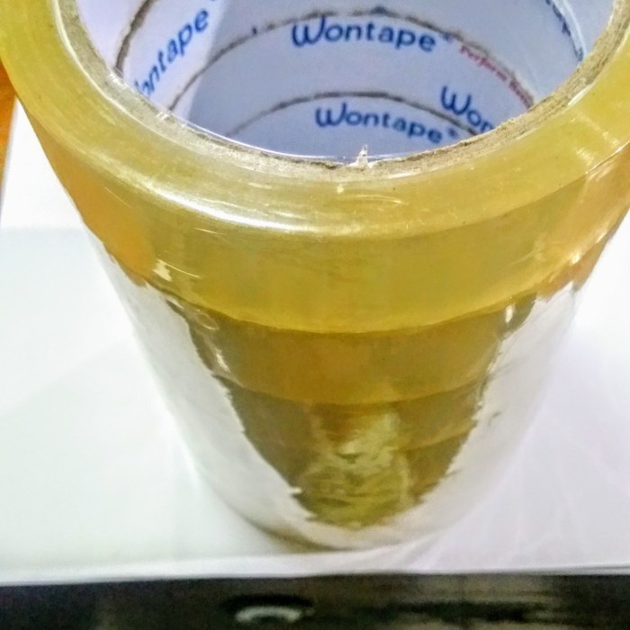 

Cellotape /isolasi wontape 1" X 72 yds.