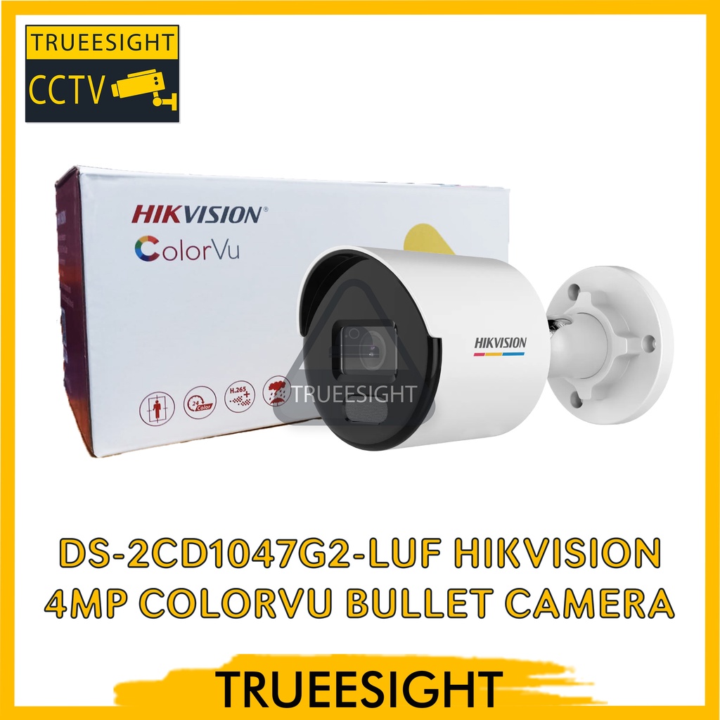 DS-2CD1047G2-LUF Hikvision 4MP COLORVU BULLET CAMERA