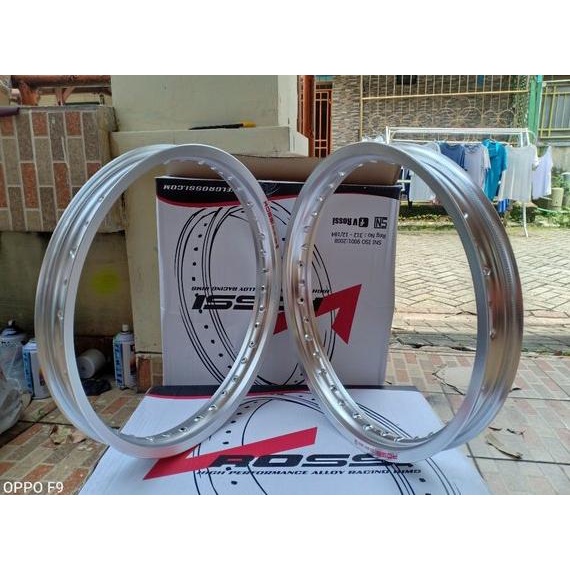 FREE ONGKIR Velg Rossi 160 185  Silver ring 18 Sepasang