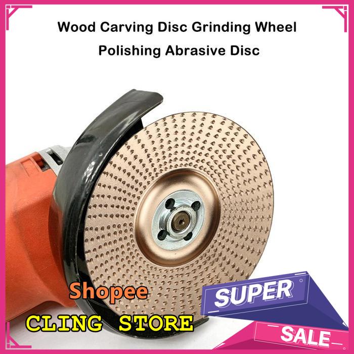 TERMURAH MATA GERINDA PARUT KAYU ANGLE GRINDER/MATA GERINDA AMPLAS KAYU/WOOD CARVING WHEEL TOOLS/ANG