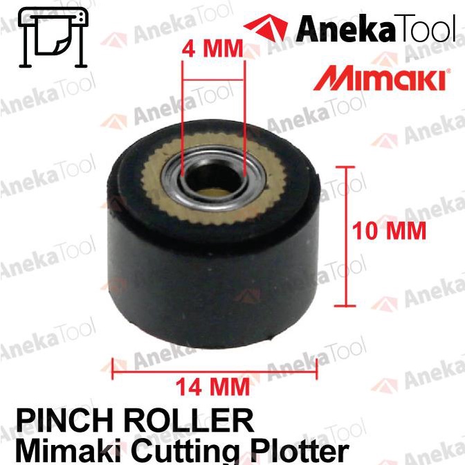 Pinch Roller Mimaki Vinyl Plotter Cutting Plotter