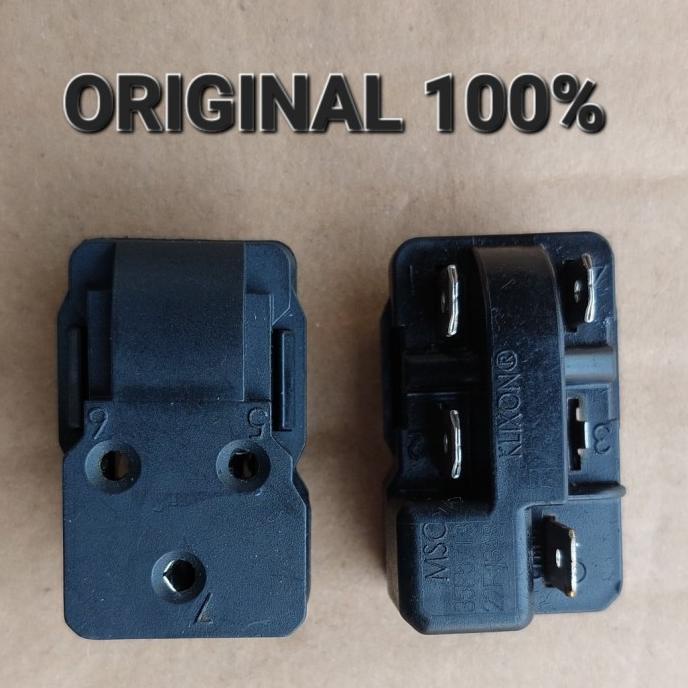 Ptc Relay Relai Kompresor Kulkas Showcase 100% Original Ori Polytron