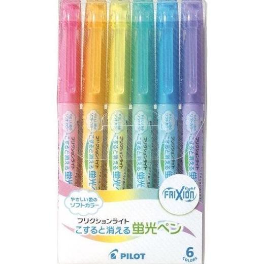 

Pilot Frixion Light Set 6 SFL HIGHLIGHTER FRIXION