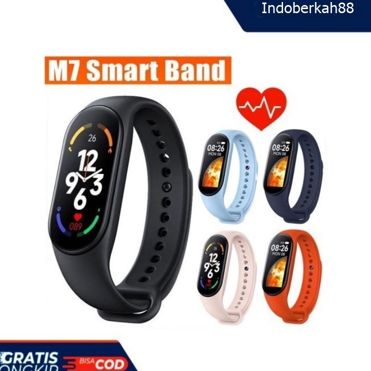 ⋆Stok Banyak✱ WZCO9 Smartwatch M7 NEW 2022 Play Music Custom Dials Smartband Mi Indoberkah88 Q66 Ter