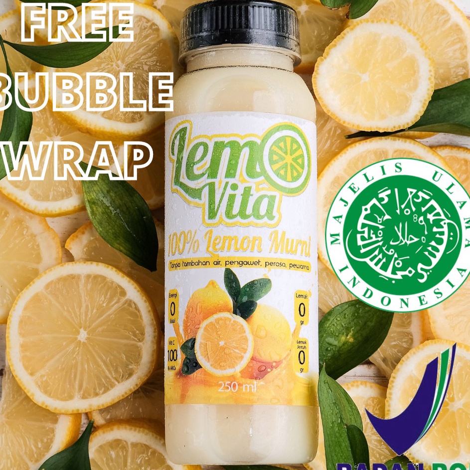 

Free Ongkir BPOM Fresh Sari Lemon Lemovita Jus Halal Murah 250ml