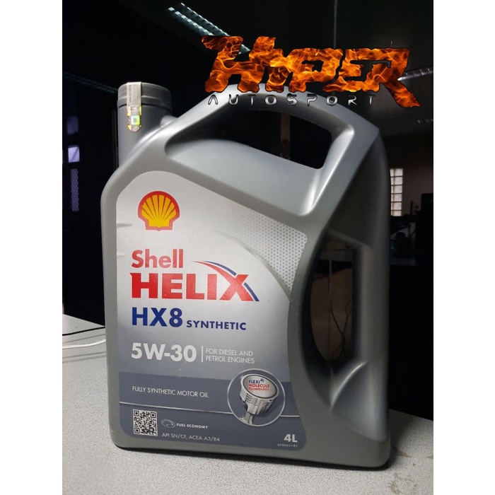 Shell Helix HX8 5W-30 API SN 4 Liter